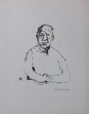 Oskar Kokoschka, Autoportret