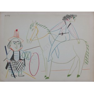 Pablo Picasso, La Comedie Humaine - 30.I.54.II