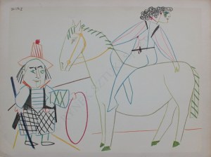 Pablo Picasso, La Comedie Humaine - 30.I.54.II