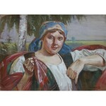 Wincenty Wodzinowski, Dziewczyna w stroju ludowym