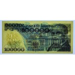 100.000 złotych 1990 - seria AS - PMG 66 EPQ - niski numer 0000609