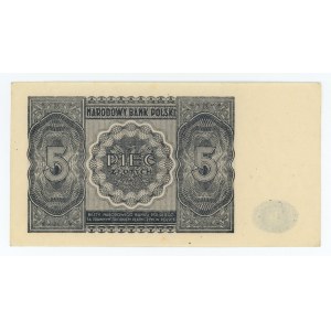 5 złotych 1946