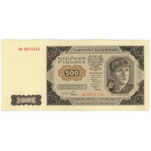 500 złotych 1948 - seria AK