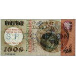 1000 złotych 1965 - WZÓR / SPECIMEN - PMG 64 EPQ - RZADKOŚĆ