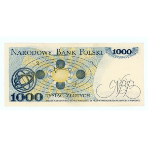 1000 złotych 1975 - RZADKA seria B