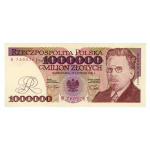 1.000.000 złotych 1991 - seria B