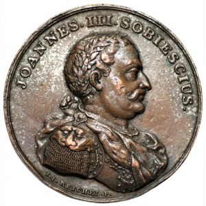 Medal ze Suity Królewskiej - Jan III Sobieski