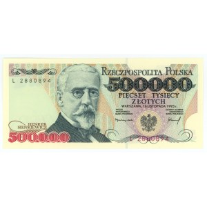 500.000 złotych 1993 - seria L