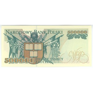 500.000 złotych 1993 - seria L