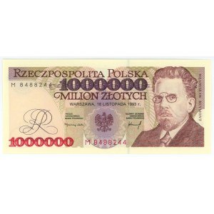 1.000.000 złotych 1993 - seria M