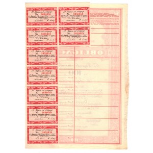 6% Pożyczki Narodowej, Obligacja na 100 zł w złocie 1934