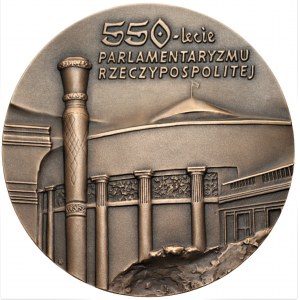 Medal 550 lecie Parlamentaryzmu w Polsce - Piotrków 1468 - Warszawa 2018