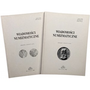 2 x Wiadomości numizmatyczne 2002 - zeszyt 1 i 2