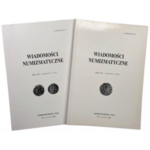 2 x Wiadomości numizmatyczne 2000 - zeszyt 1 i 2