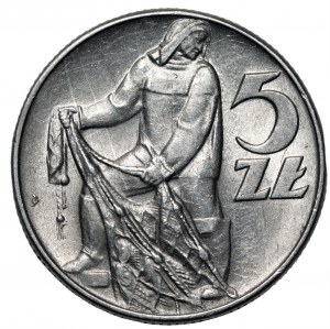5 złotych 1960 Rybak
