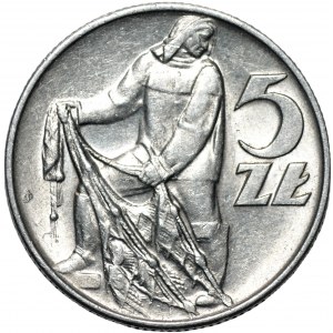 5 złotych 1971 Rybak