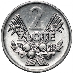 2 złote 1971 Jagody