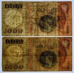 1000 złotych 1965 - seria K i L - zestaw 2 sztuk