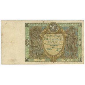 50 złotych 1925 - Ser. AY.
