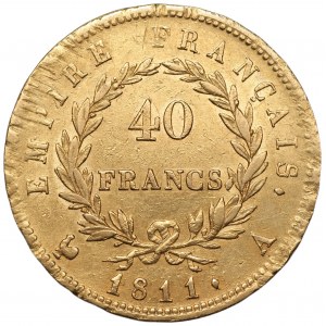 FRANCJA - 40 franków 1811 (A)