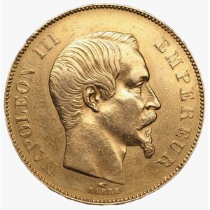 FRANCJA - 50 franków 1856 (A)