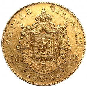 FRANCJA - 50 franków 1856 (A)