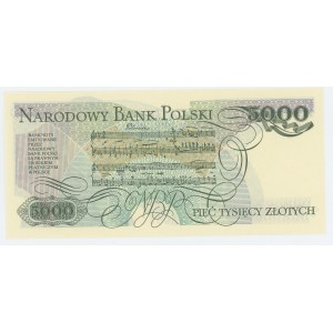 5000 złotych 1982 - seria AW