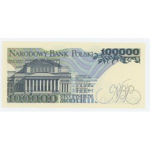 100.000 złotych 1990 - seria AN - niski numer 0000083