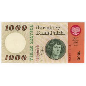 1000 złotych 1965 - seria D