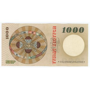 1000 złotych 1965 - seria D