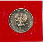 200 złotych 1986 - Władysław I Łokietek PRÓBA -zestaw 4 sztuk monet