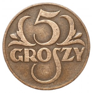 5 groszy 1934 - NAJRZADSZY ROCZNIK