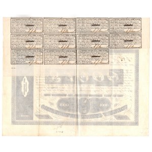 USA - Confederate States of American - 1000 dolarów 1863