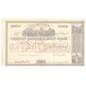 USA Morris Canal & Banking Company 1844 25 akcji