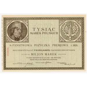 1000 marek polskich 1920