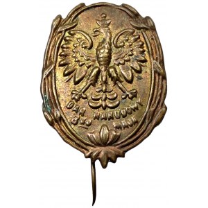 Odznaka pamiątkowa z orłem - Dar Narodowy 3 maja