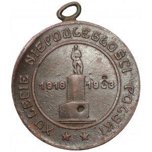 Medal Pamiątkowy - 600 lecie miasta Pabjanic 1333-1922