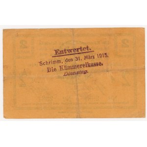 Schrimm/Śrem - zestaw 1 i 2 marek 1914