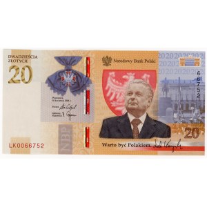 20 Złotych 2021 - Lech Kaczyński