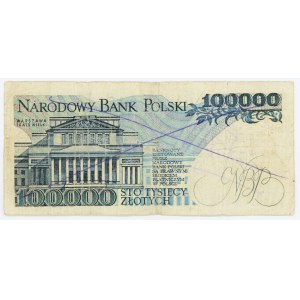 100.000 złotych 1990 - FALSYFIKAT