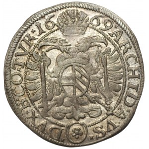 AUSTRIA - Leopold I -3 krajcary 1669-✿ - Wiedeń