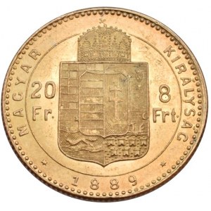 FJI. 1848-1916, 8 forint 1889 KB