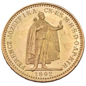 FJI. 1848-1916, 20 koruna 1892 KB