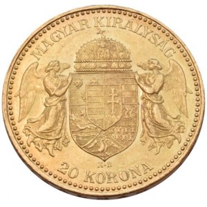 FJI. 1848-1916, 20 koruna 1892 KB