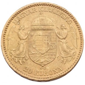 FJI. 1848-1916, 20 koruna 1893 KB