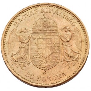FJI. 1848-1916, 20 koruna 1899 KB