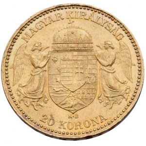 FJI. 1848-1916, 20 koruna 1901 KB