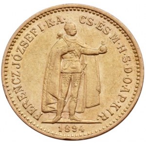 FJI. 1848-1916, 10 koruna 1894 KB