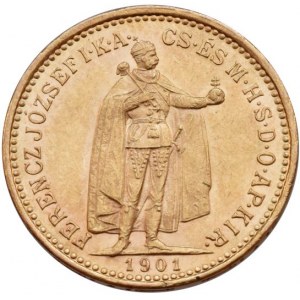 FJI. 1848-1916, 10 koruna 1901 KB