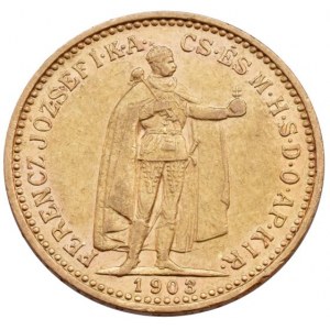 FJI. 1848-1916, 10 koruna 1903 KB